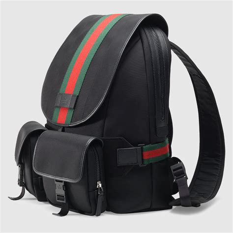 canvas gucci backpack men|gucci backpack for men.